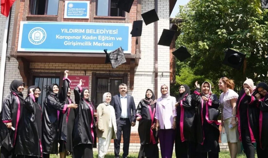 Bursa'da Yıldırım Belediyesi, kurduğu kadın kooperatifleri ile eğitim ve girişimcilik