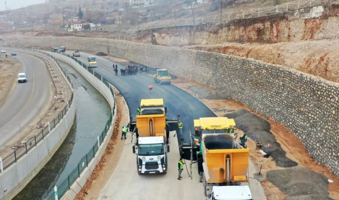 Malatya’nın trafik sorununa çözüm olacak yol akslarından biri olan Güney