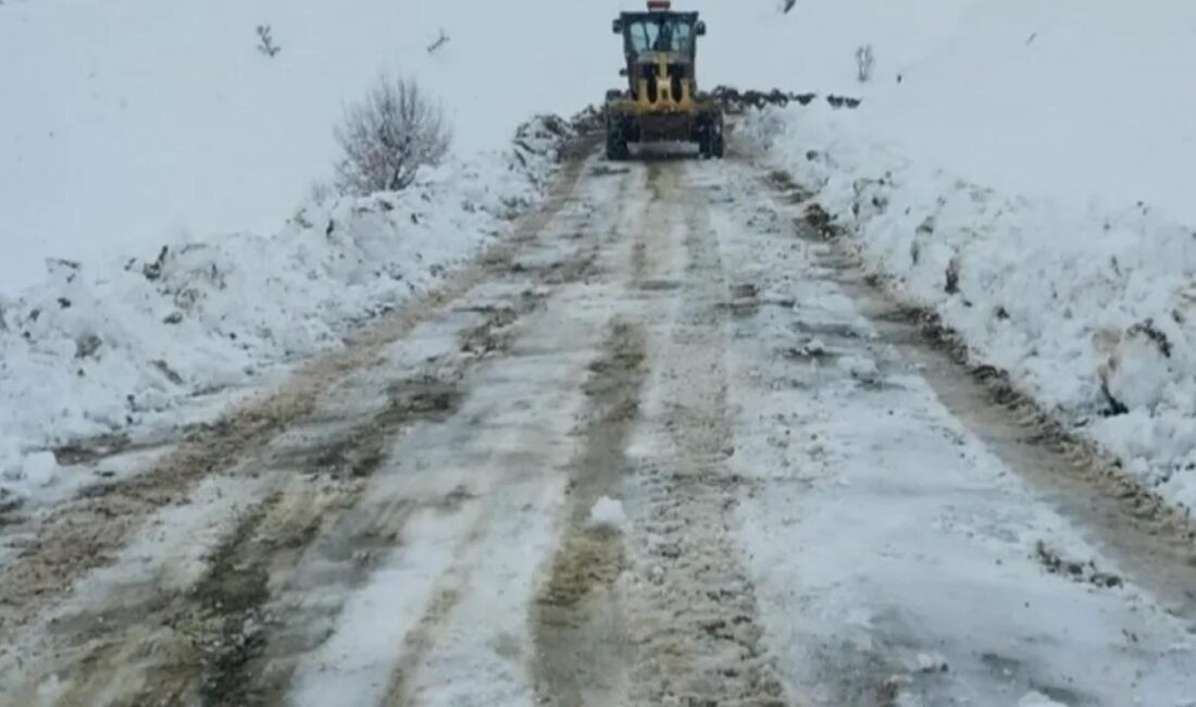 Diyarbakır Büyükşehir Belediyesi ekipleri, 69 kırsal mahallede kar yağışı nedeniyle